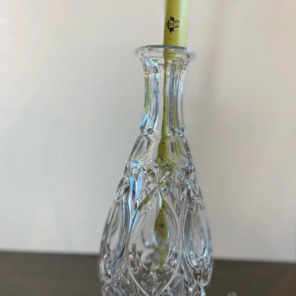 Vintage Princess House Liquor Decanter With Stopper 24% Lead Crystal, W. Germany